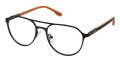 New Balance Kids NBK 174 Gunmetal (2) Eyeglasses - Color Image