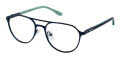 New Balance Kids NBK 174 Navy (3) Eyeglasses - Color Image