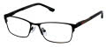 New Balance Kids NBK 177 Black (01) Eyeglasses - Color Image