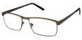 New Globe M5001 Gunmetal Eyeglasses - Color Image