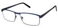New Globe M5001 Navy Eyeglasses - Color Image