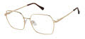 New Globe L5179 Gold Eyeglasses - Color Image