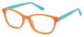 New Globe Kids L4099 Orange Eyeglasses - Color Image