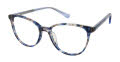 Nicole Miller Hendrix Blue (C02) Eyeglasses - Color Image