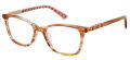 Nicole Miller Amelia Tween Brown (C03) Eyeglasses - Color Image