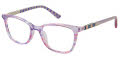 Nicole Miller Amelia Tween Purple (C01) Eyeglasses - Color Image