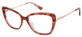 Nicole Miller GRACE Bay Yourfit Rose/Gold (C02) Eyeglasses - Color Image
