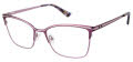 Nicole Miller MADAGASCAR YourFit Mauve (C02) Eyeglasses - Color Image