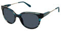 Nicole Miller Mauritius Resort Teal/Dark/Gun (C02) Sunglasses - Color Image