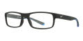 Nike 7090 Matte Black / Crystal Photo Blue (018) Eyeglasses - Color Image