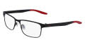 Nike 8130 Satin Black / Gym Red (073) Eyeglasses - Color Image