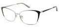Nicole Miller Harman Matte Black (C01) Eyeglasses - Color Image