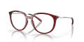 Oakley BMNG Polished Trans Brick Red (8150-04) Eyeglasses - Color Image