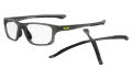 Oakley Crosslink Fit Satin Grey Smoke (OX8136-02) Eyeglasses - Color Image