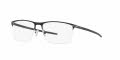 Oakley Tie Bar 0.5 Satin Black (OX5140-05) Eyeglasses - Color Image
