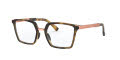 Oakley Side Swept Rx Satin Brown Tortoise (OX8160-02) Eyeglasses - Color Image