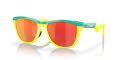 Oakley Frogskins Hybrid Celeste/Tennis Ball Yellow / Prizm Ruby (9289-02) Sunglasses - Color Image