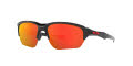 Oakley Flak Beta Polished Black / Ruby Mirrored Iridium Polarized Lens (OO9363-14) Sunglasses - Color Image