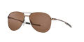 Oakley Contrail Satin Toast / Prizm Tungsten Polarized (OO4147-06) Sunglasses - Color Image