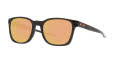 Oakley Ojector Polished Black / Prizm Rose Gold Polarized (OO9018-06) Sunglasses - Color Image