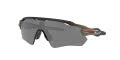 Oakley Radar EV Path MLB Collection Atlanta Braves Pine Tar / Prizm Black Lens (OO9208-A7) Sunglasses - Color Image