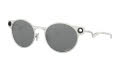 Oakley Deadbolt Satin Chrome / Prizm Black Lens (OO6046-01) Sunglasses - Color Image