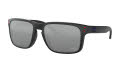 Oakley Holbrook New England Patriots Matte Black / Prizm Black Lens (OO9102-N0) Sunglasses - Color Image