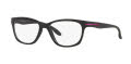 Oakley Youth Drop Kick Satin Black (OY8019-01) Eyeglasses - Color Image