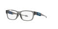 Oakley Youth Top Level - Alternate Fit Polished Grey Smoke (OY8021A-03) Eyeglasses - Color Image
