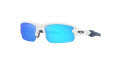 Oakley Youth Flak XXS Matte White / Prizm Sapphire Lens (OJ9008-07) Sunglasses - Color Image