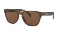 Oakley Youth Frogskins XS Matte Brown Tortoise / Prizm Tungsten Lens (OJ9006-16) Sunglasses - Color Image
