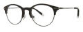 Original Penguin The Dawson A-Fit Black Eyeglasses - Color Image