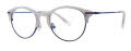 Original Penguin The Dawson A-Fit Frosted Grey Eyeglasses - Color Image