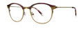 Original Penguin The Dennis Plum Gold Eyeglasses - Color Image