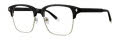 Original Penguin The Watney Black Matte Eyeglasses - Color Image