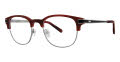 Original Penguin The Princeton Biking Red Eyeglasses - Color Image