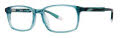 Original Penguin Jr. The Layne Jr. Bright Aqua Eyeglasses - Color Image