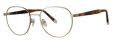 Original Penguin The Perkins Gold Eyeglasses - Color Image