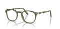Persol PO3007V Olive Transparent (1142) Eyeglasses - Color Image