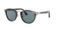 Persol PO3108S Horn Black / Blue Lens (111456) Sunglasses - Color Image