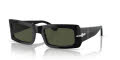 Persol PO3332S Black - Green (95/31) Sunglasses - Color Image
