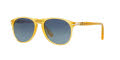 Persol PO9649S Miele / Blue Gradient Dark Blue Polarized Lens (204/S3) Sunglasses - Color Image