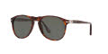 Persol PO9649S Havana / Polarized Green Lens (24/58) Sunglasses - Color Image