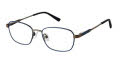Pez P1457 Gun/Blue Eyeglasses - Color Image