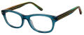 Pez P151 Navy  Eyeglasses - Color Image