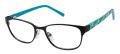 Pez P203 Black Eyeglasses - Color Image