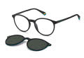 Polaroid Pld 6137/CS Black / Gray Pz (0807/M9) Sunglasses - Color Image