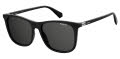 Polaroid Pld 6103/S/X Black / Gray Pz Polarized (0807/M9) Sunglasses - Color Image