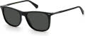Polaroid Pld 2109/S Black / Gray Polarized (0807/M9) Sunglasses - Color Image