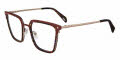 Police VPLG25 Red Gold Bordeaux (0K99) Eyeglasses - Color Image